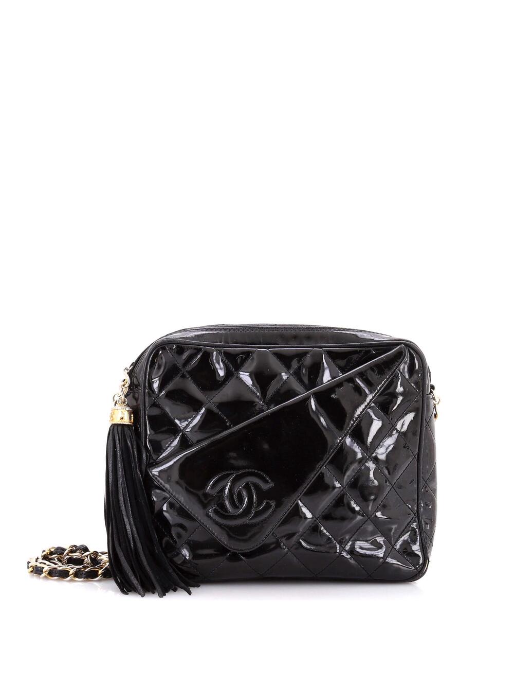 Chanel Vintage Camera Tassel Bag #239977C18B - Picture 1 of 9